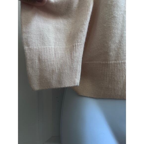 Vintage Express Tricot Acrylic Pull Over Sweater Size Small Pale Apricot - Picture 5 of 9